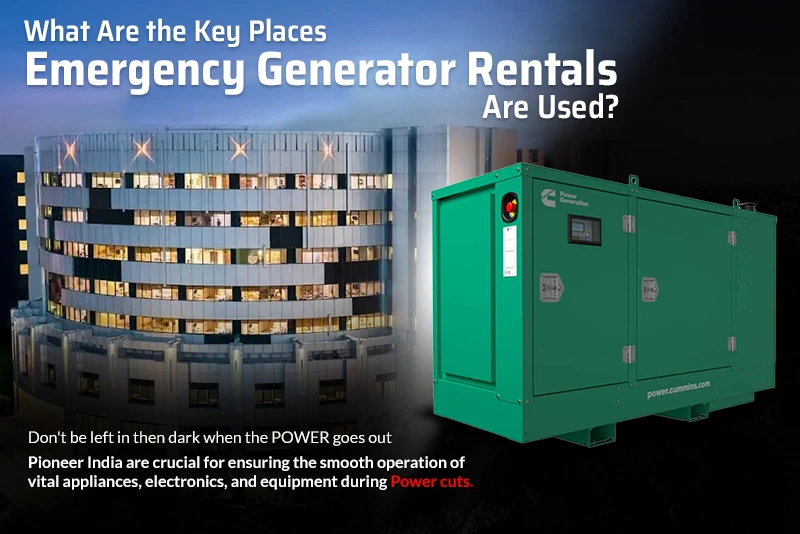 Emergency generator rental